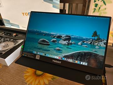 Monitor portatile 15,6" full-hd nuovo garanzia