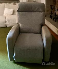 Poltrona reclinabile elettrica