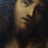 Antico dipinto XVI sec. Cristo coronato