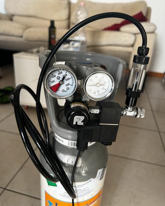 Bombola anidride carbonica acquario