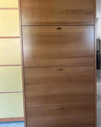 scarpiera in legno