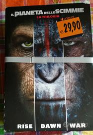 3 dvd trilogia Il pianeta delle scimmie cofanetto 