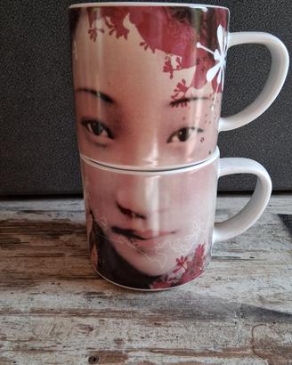 Coppia Tazze Mug "Akina" Ibride Design (2005)
