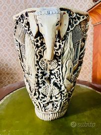 Vaso decorativo vintage in stile orientale