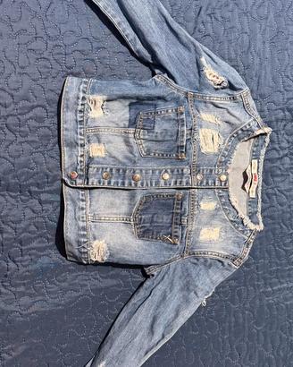 Giubotto in jeans a tre quarti - TakeTwo