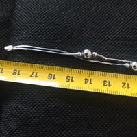 bracciale in argento lucido