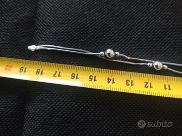 bracciale in argento lucido