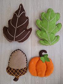 sagome autunno in feltro