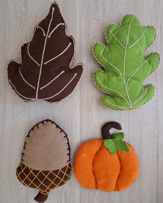 sagome autunno in feltro