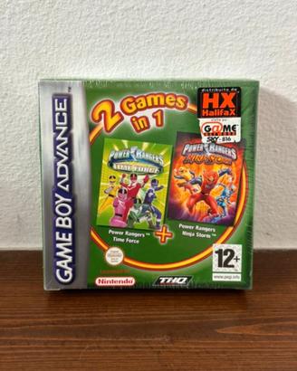 Gioco Power Rangers 2 in 1 Game Boy Advance nuovo