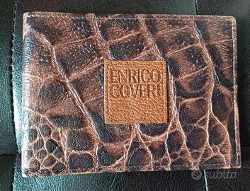 portafoglio orizzontale coccodrillo 