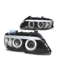 FARI XENO BMW X5 E53 03-06 D2S CCFL NERI