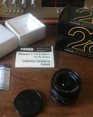 Carl Zeiss Distagon 28mm f2.8 T (C/Y) West Germany