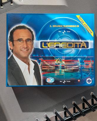 gioco in scatola da tavolo "l'eredità "