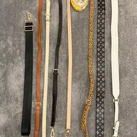 Lotto 10 tracolle x borsa 100% originali