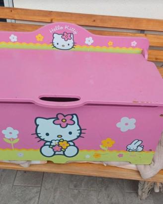 Cassspanca Hello Kitty