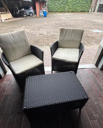 Set arredo giardino