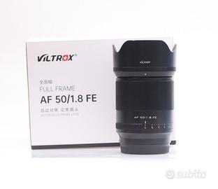 OBIETTIVO VILTROX AF 50 MM F/1.8 FE. SONY E-MOUNT.