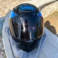 Casco integrale SHOEI con visiera foto cromatica