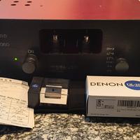 Preamplificatore phono a valvole +Denon dl 102