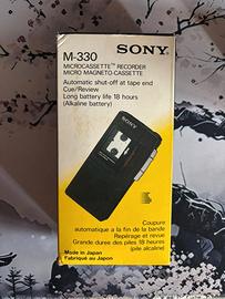 Registratore Microcassette SONY M-330