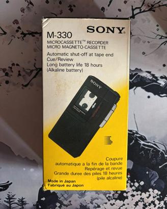 Registratore Microcassette SONY M-330