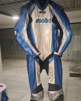 Tuta moto intera Spyke POLINI TG 54
