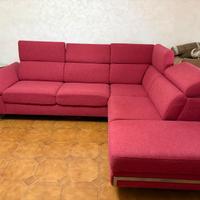 Divano letto con Puff contenitore 2,78x1,70+0,50