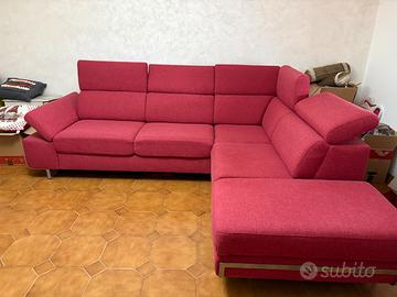 Divano letto con Puff contenitore 2,78x1,70+0,50