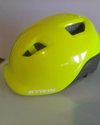 Casco bici bambino B'Twin 500 Fluo Decathlon