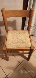 Sedie in legno da tavola