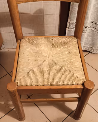 Sedie in legno da tavola