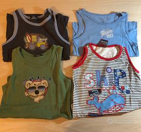 Maglietta per neonato 18 mesi- 4/5 anni