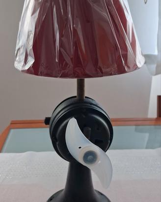 Ventilatore tipo Marelli vintage lampada abatjour