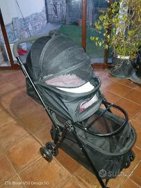 Passeggino cane 2 piani