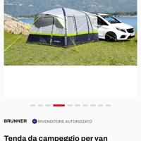 Tenda da campeggio per van