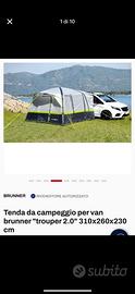 Tenda da campeggio per van