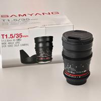 Samyang 35mm T1.5