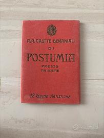 Set di cartoline grotte di Postumia