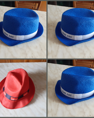 4 Cappelli stile Fedora e Borsalino