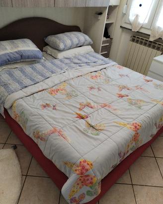 letto matrimoniale con contenitore 