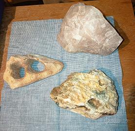 rocce per allestimento acquario 