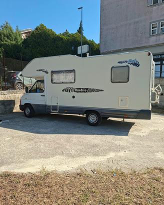 Camper tipo mansardato