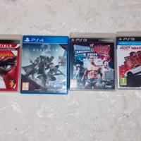 Lotto giochi PS3/PS4