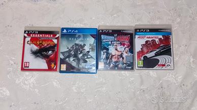 Lotto giochi PS3/PS4