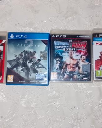 Lotto giochi PS3/PS4
