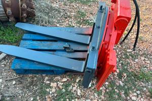 A131 Forche ribaltabili girevoli per muletto