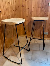 2 Sgabelli cucina