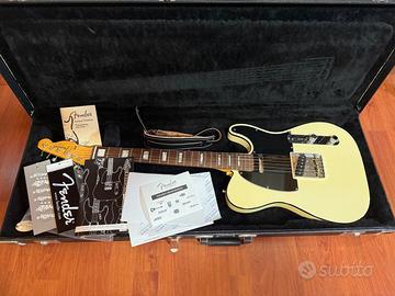 Fender telecaster custom telebration olympic White