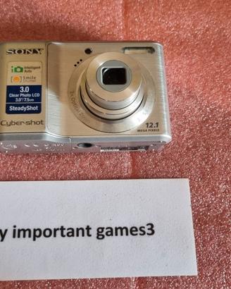 1868-Fotocamera Sony Cyber Shot DSC-S2100